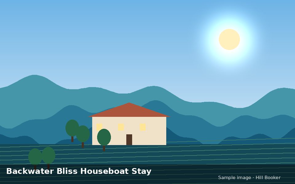 Backwater Bliss Houseboat Stay, Alleppey