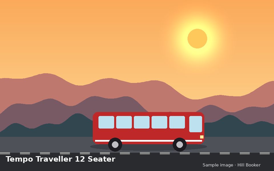Tempo Traveller 12 Seater, Ooty